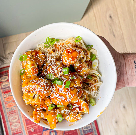 SWEET & STICKY CAULIFLOWER